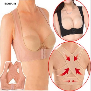 [aosun] Women Adjustable Shoulder Back Posture Corrector Chest Brace Support Belt Vest [aosun]