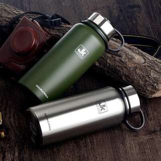 JK Double Wall Stainless Steel Thermos Vacuum Sport Tumbler Water Bottle 1 Liter