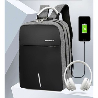 SURCHA #898 Anti-Theft with Passcode Lock USB and Head Phone port Waterproof Backpack