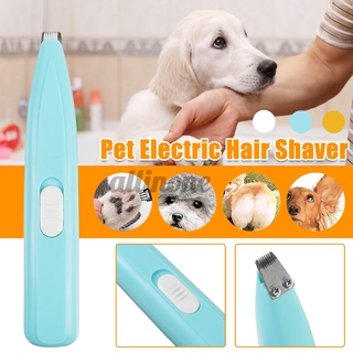 Dog Cat Foot Hair Trimmer Pet Grooming Electrical Hair Clipper Shaving Trimming
