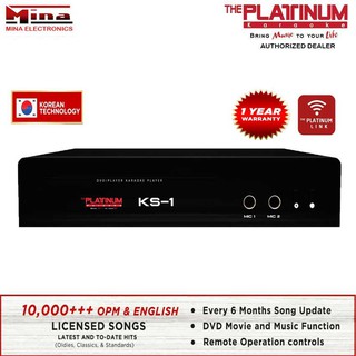 Platinum KS-1 Karaoke Player with 10,000++ songs and Built-in Wifi module for Platinum Link App