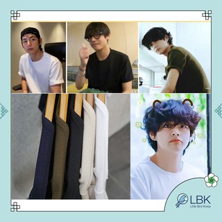 BTS Taehyung's favorite plain Short Sleeves t-shirts 5 colors