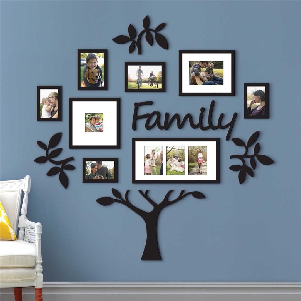 Family Tree Frame Collage Pictures Collage Photo Wall Mount