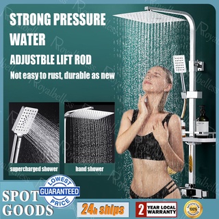 Shower Set Shower Head Faucet Shower Brass Sliding Bar Adjustable High ​Pressure Gripo Shower Set