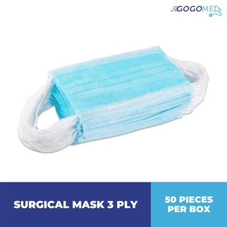 Surgical Face Mask 3 Ply - 50 pieces per box