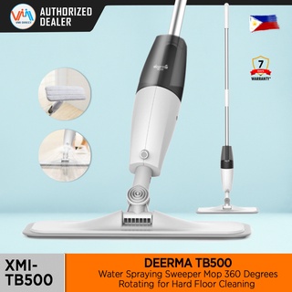 XIAOMI Deerma TB500 Water Spray Mop 360 Degrees Rotating 350mL Water Tank Mop-VMI DIRECT