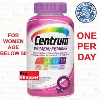 60 Tablets - Centrum Complete Multivitamin and Mineral Supplement for Women