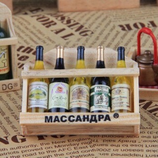 3D wood wine bottle holder fridge magnet home decor souvenirs giveaways