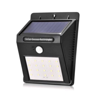 20 LED Lamp Solar Powered Motion Sensor Wall Light Outdoor