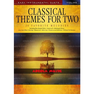 Violin Book Duet / (V-27) CLASSICAL THEMES FOR TWO VIOLIN