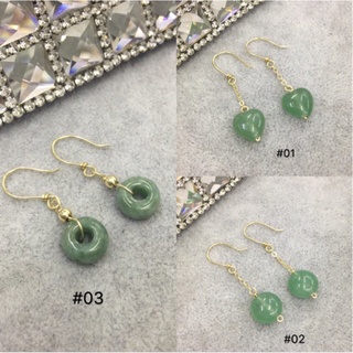 Accessories PIA Us gold 10k jade earrings