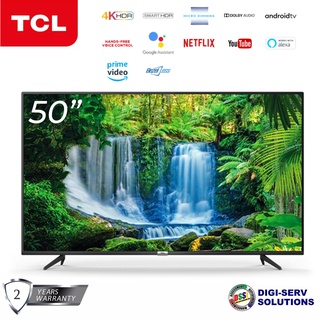 TCL 50P615 50-inch 4K Ultra HD Certified Android TV with Slim & Narrow Design, SMART HDR both impro