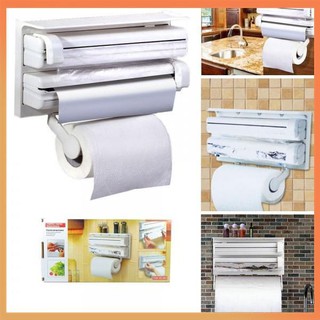 【Available】CQW 3 in 1 Kitchen Triple Paper Dispenser & Holder Paper