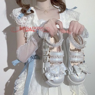 Lolita lol Mother lo Shoes Cute Hot Girl Big Head Doll JK Uniform With Skirt Summer Thick Sole (2)