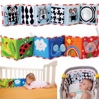 【Ready Stock】✇✱Baby Crib bumper Cloth Book Knowledge Around Multi-Touch Toy