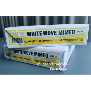 glossy paper●Falcon Sub 18/63GSM Thick Whitewove Mimeo Paper / Newsprint Paper Long and Short