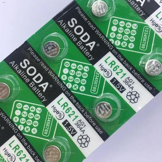 swiss watchwatches✜✲☃10pcs SODA Alkaline Battery for of watch AG1 watches