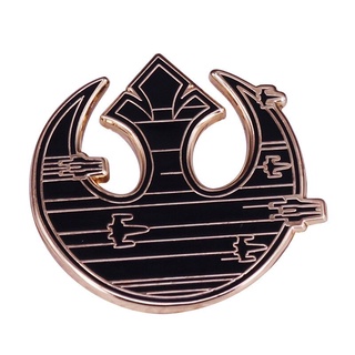 Rebel enamel pin Movie logo brooch badge