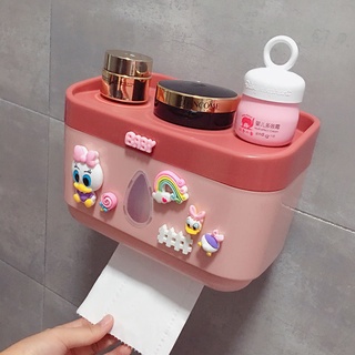 Toilet Roll Paper Box Waterproof Free Punch Wall Mounted Toilet Paper Holder