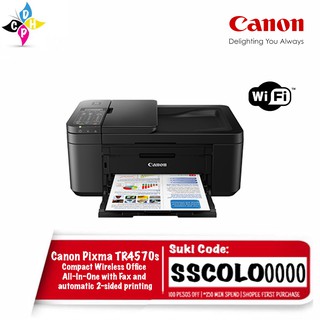 Canon Pixma TR4570s AllinOne,Fax,ADF & Wifi Printer (1)