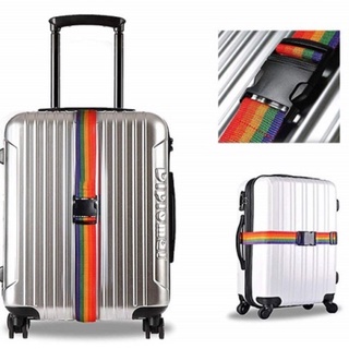 CHAINSHOP Buckle Adjustable Nylon Suitcase Luggage Straps Belts