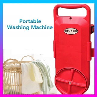 ۞Automatic Washer Portable Washing Machine Dormitory RV Camping Travel Outdoor Business Trip EU~