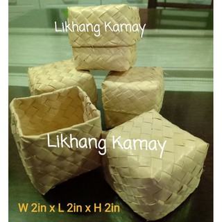 Likhang Kamay Native Buri Mini Box gift box packaging tampipi