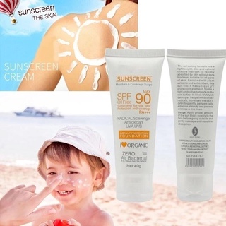 Facial Body Sunscreen Whitening Sun Cream Sunblock Skin Protective Cream Moisturizing SPF 90 (3)
