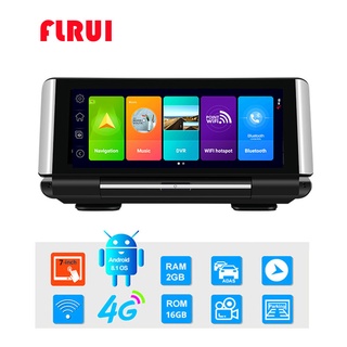 7 Inch 4G Car DVR Camera GPS FHD 1080P Android8.1 Dash Cam Navigation ADAS Car Video Recorder Dual L