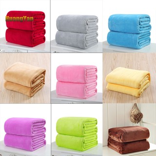 Ultra Soft Warm Cozy Throw Blanket Rug Plush Fleece Bed Sofa Couch Pad Home