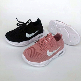 Fashion children's shoes boys and girls breathable soft-soled sports running kids shoes