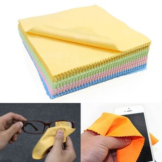 1PC Glasses Cleaning Cloth Lens Cloth Wipes 13*13cm Glasses Camera Computer