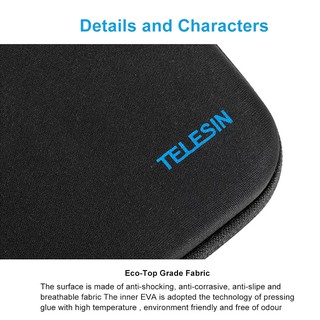 TELESIN Organizer Case/Carrying Bag for GoPro, SJCAM, DJI Osmo Action, and Other Action Cameras (3)