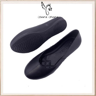 rubber shoes for kids shoes black shoes #225 school shoes for women girls (Rubber-weighty)