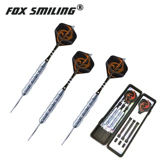 Fox Smiling 3pcs 22g Dart Pin Steel Tip Darts With Aluminum Darts Shaft