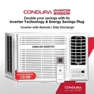 Condura Inverter 1.0Hp Window Type Aircon WCONH009EEV1