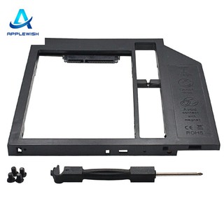 【Stock】 9mm SATA Second HDD SSD Hard Drive Caddy for Laptop CD / DVD-ROM Optical Bay
