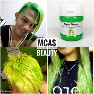 MCAS Neon Green Semi-Permanent Hair Color (Vegan) - 150ml