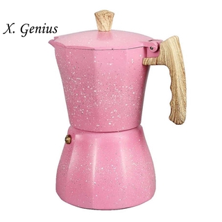 Latte Mocha Percolator Pot Stovetop Coffee Maker 300Ml Pink COD In Stock