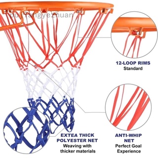 Pujiangyezhuan fangyougu Wall Mounted Hanging Basketball Goal Hoop Rim Net Sporting Goods Netting Indoor Or Outdoor Basketball Game