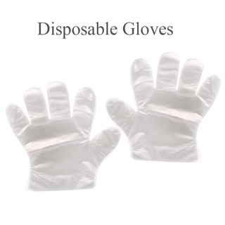 50pcs/25pairs Disposable Plastic Gloves 50pcs COD A-162 G-8 (2)