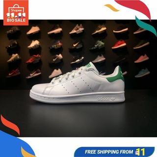 ✶COD Ready Stock Original Authentic ADIDAS Stan Smith White Men Women Running Shoes Free Shipping