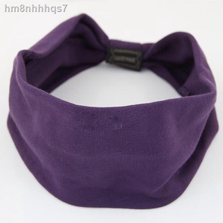 Basketball♤✹✸Sports headband, pure cotton sweat-absorbent headscarf headgear, female yoga headband,