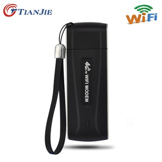 TIANJIE 4G Lte WiFi Modem USB Dongle 3G Router 150Mbps Unlocked Pocket Network Hotspot Wireless With