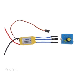 [PRETTYIA] New 360W 30A ESC Speed Controller + Motor Speed Controller RC Airplane Parts