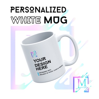 Customized/Personalized Ceramic White Mug - Sublimation Process