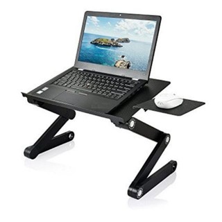 T8 Multi-functional and Foldable Laptop Table(Black)#cod