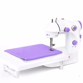 double thread sewing machine with extension