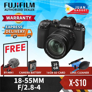 Fujifilm X-S10 Mirrorless Digital Camera XF18-55- Black (1)