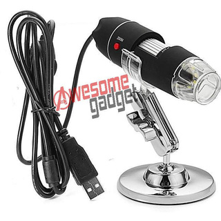 Complete 1600x 8LED USB 1600x Zoom Digital Microscope 2MP Microscope Camera